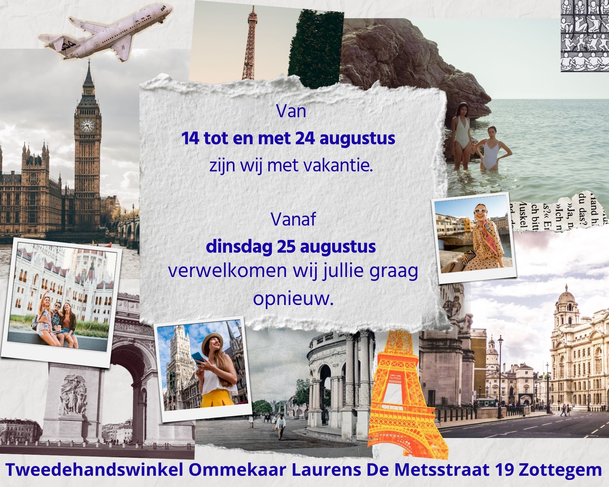 Zomer 2026 Vakantie Ommekaar