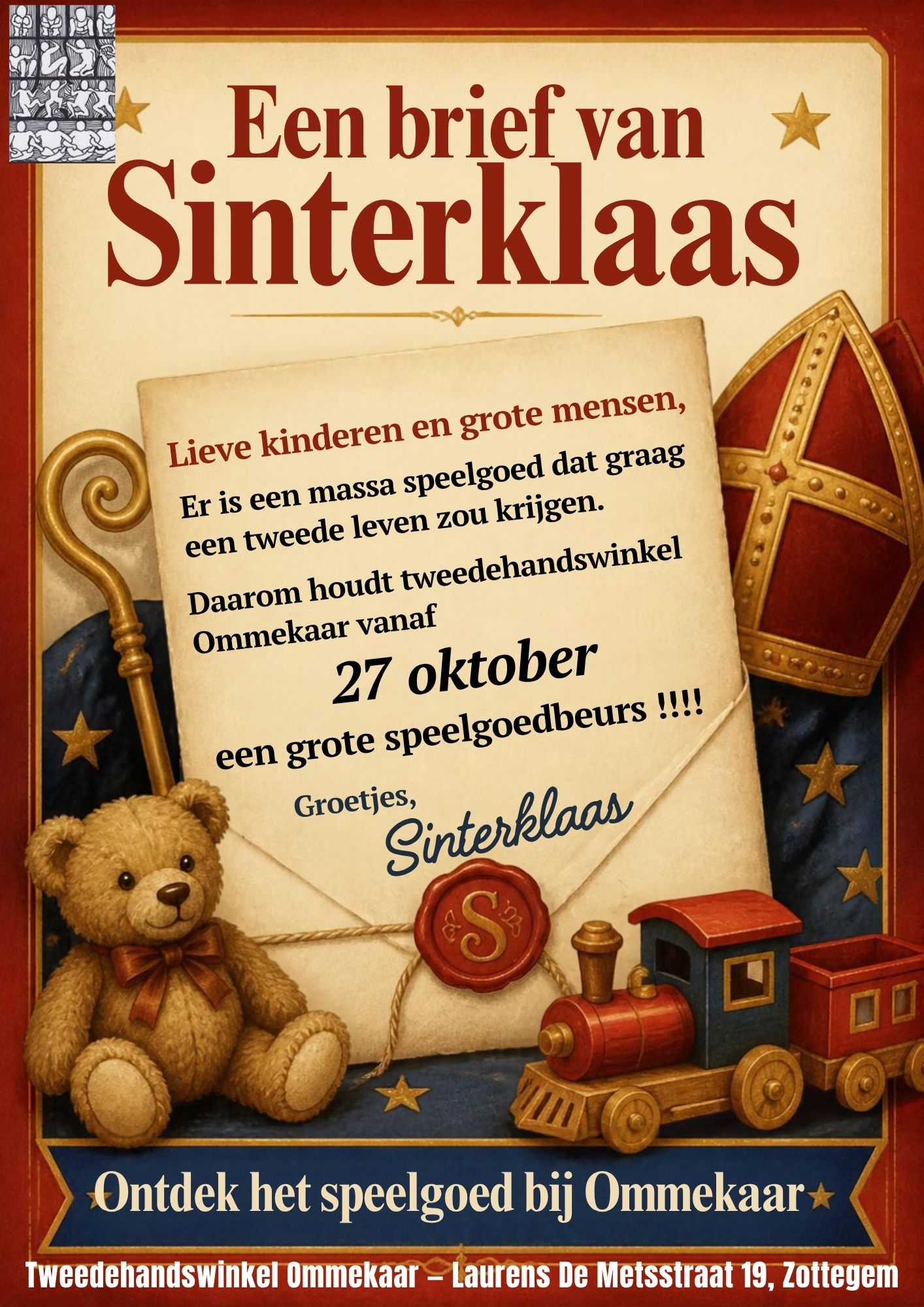 Sinterklaasflyer Voor Ommekaar